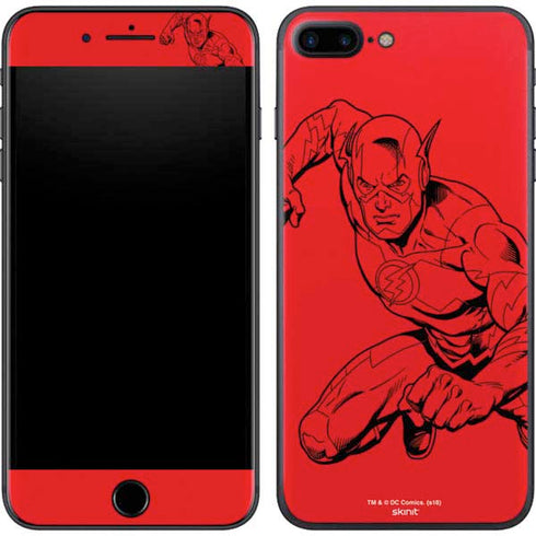 DC Comics The Flash Comic Pop iPhone 8 Plus Skin
